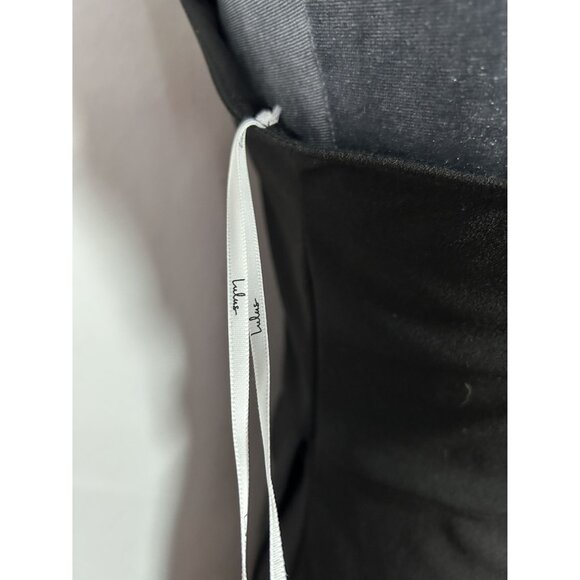 NWT Lulus Black Sleeveless Wrap Dress Black Medium Womens Elegant Evening Dress - Picture 13 of 13